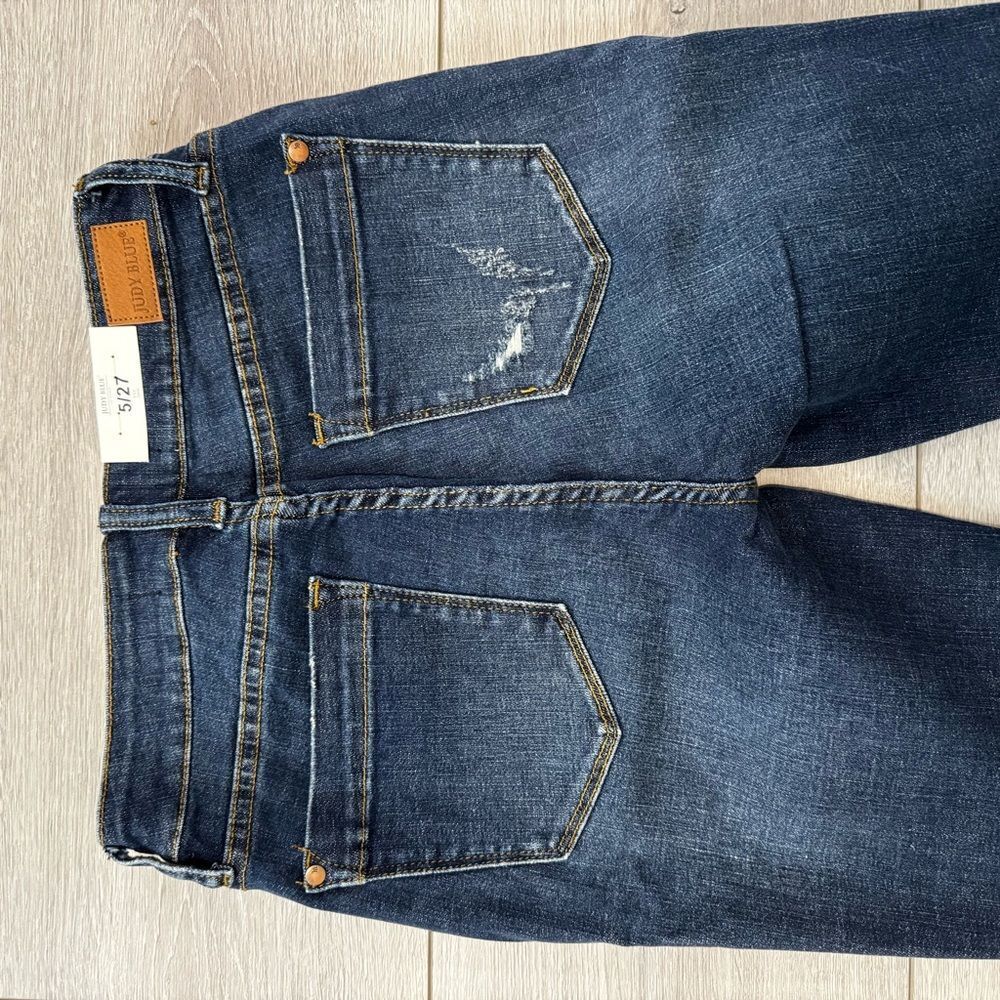Judy Blue High Rise Stretch Denim Jeans - Picture 5 of 5